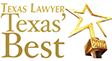 Texas Lawyer Texas' Best award logo
