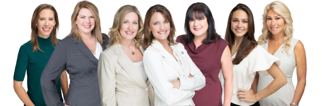 7 women representing momentum search partners
